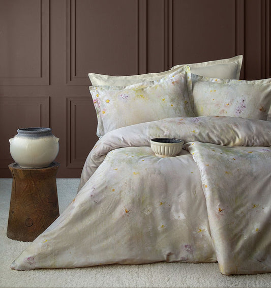 All - in - 1 Premium Satin Duvet Cover Set PIETRA - HomeFashion