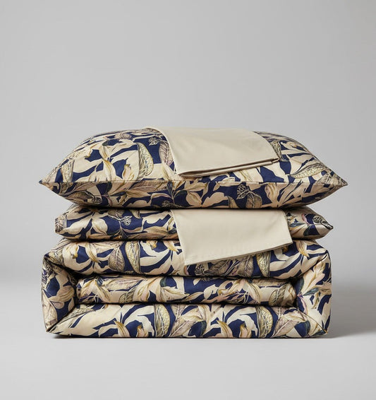 All - in - 1 Satin Duvet Cover Set BRERA - HomeFashion