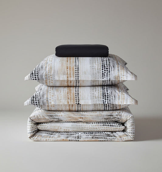 All - in - 1 Satin Duvet Cover Set MATINE - HomeFashion