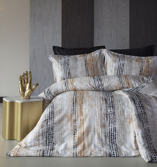 All - in - 1 Satin Duvet Cover Set MATINE - HomeFashion