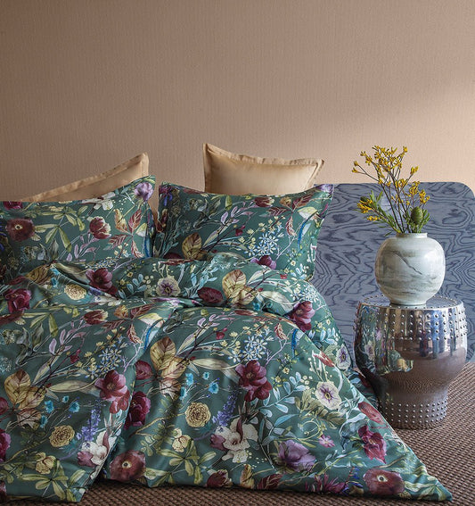 All - in - 1 Satin Duvet Cover Set NIMPHA - HomeFashion