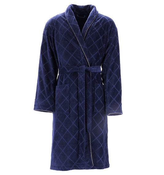 Men's bathrobe BARRON BLUE - HomeFashion