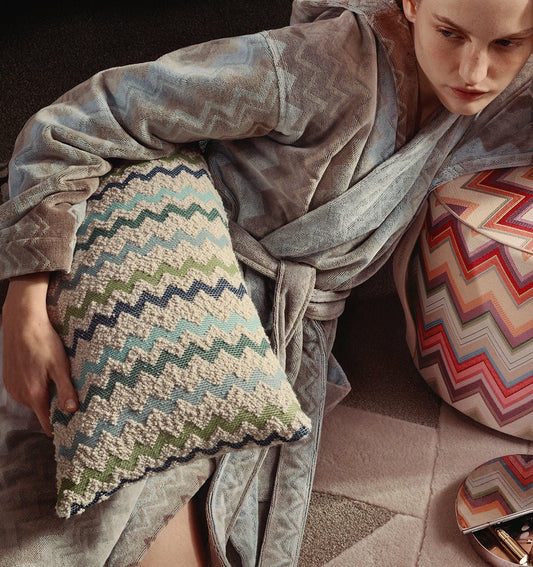 Bathrobe GIACOMO Missoni Home natural - HomeFashion