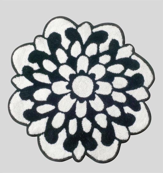 Cotton Bath Rug OTIL WHITE & BLACK MISSONI HOME - HomeFashion