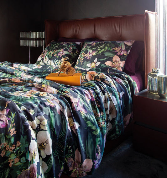 Cupro Silk Duvet Cover Set OLIEDA - HomeFashion