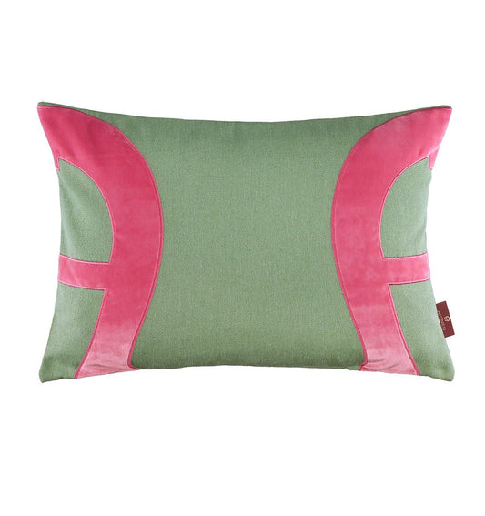 Cushion cover DEBORAH sage AIGNER - HomeFashion