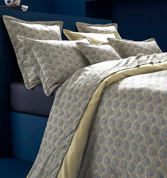 Duvet cover EVENTAILS ARGILE - HomeFashion