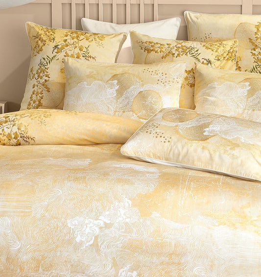Duvet cover SOLEIL D'OR DORE - HomeFashion