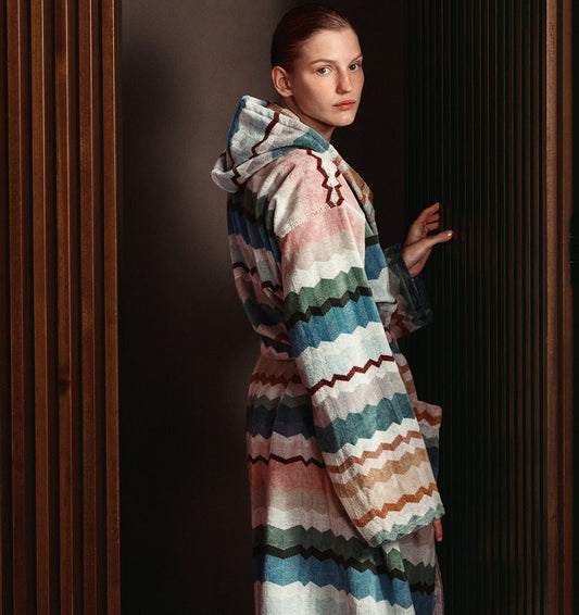 Hooded Bathrobe EVA Missoni Home - HomeFashion