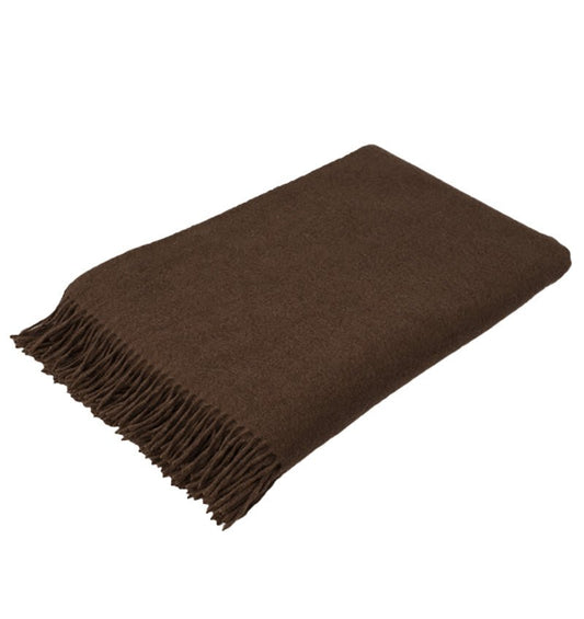 Cashmere plaid HEFEL brown - HomeFashion
