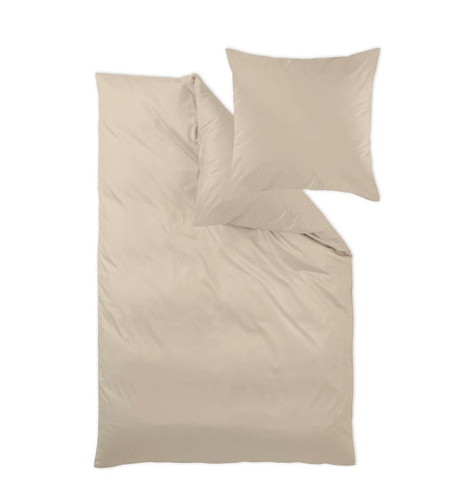 Maco-satin bed linen SELECT PEANUT - HomeFashion
