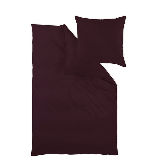 Maco-satin bed linen SELECT PLUM - HomeFashion