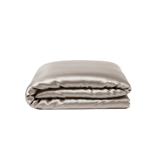 Mulberry silk duvet cover HELIOS IRON - HomeFashion
