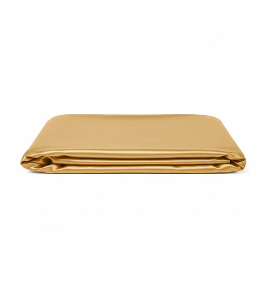 Mulberry silk flat sheet HELIOS GOLD - HomeFashion
