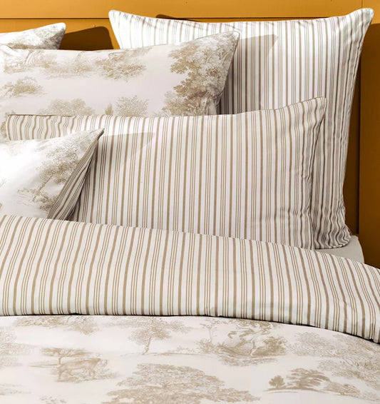 Percale pillowcase POESIE NATUREL - HomeFashion
