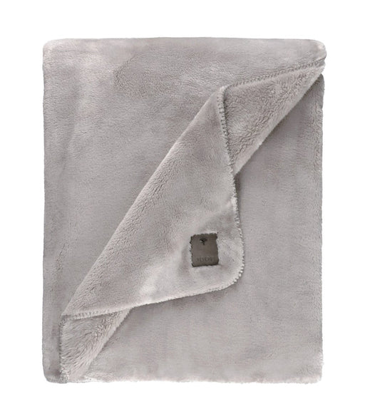 Throw JOOP! SLEEK FAUX FUR GREY - HomeFashion