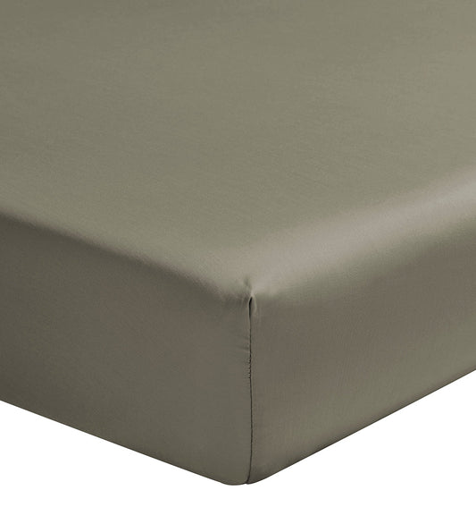 Premium satin fitted bed sheet TEOPHILE - HomeFashion