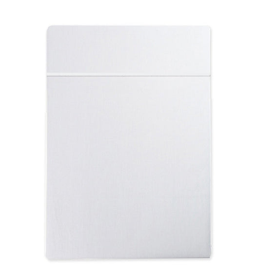 French cotton satin bed sheet BLANC - HomeFashion