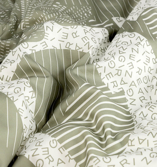 Satin Dena bedding Green Aigner - HomeFashion