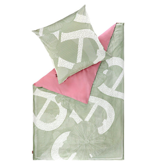 Satin Dena bedding Green Aigner - HomeFashion