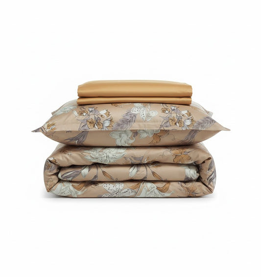 Satin Duvet Cover Set BOTANIST - HomeFashion