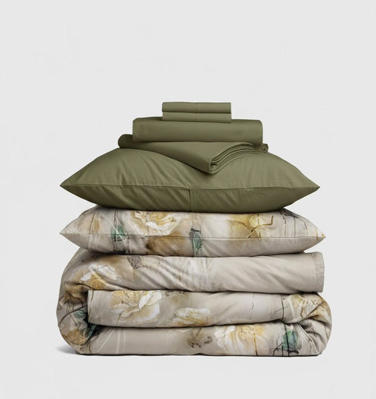 Satin Duvet Cover Set RIVOLI - HomeFashion