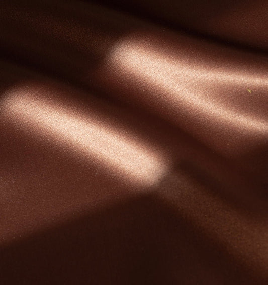 Silk pillowcase Helios copper - HomeFashion