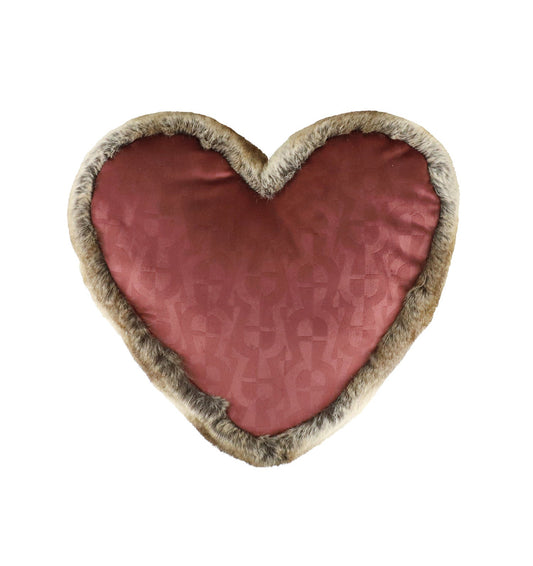 Sweatheart cushion with filling wine red Aigner - HomeFashion