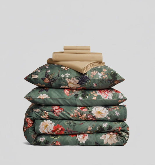 Tencel™ Duvet Cover Set JAPONESQUE - HomeFashion
