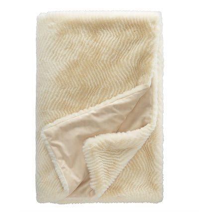 Plaid LUX FAUX FUR AIGNER