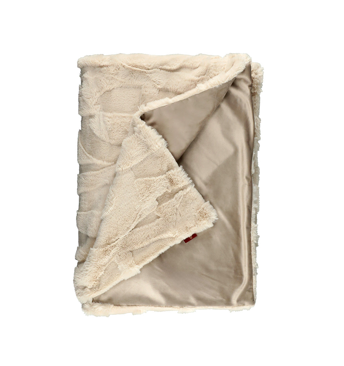 Plaid SERENITY FAUX FUR BEIGE AIGNER