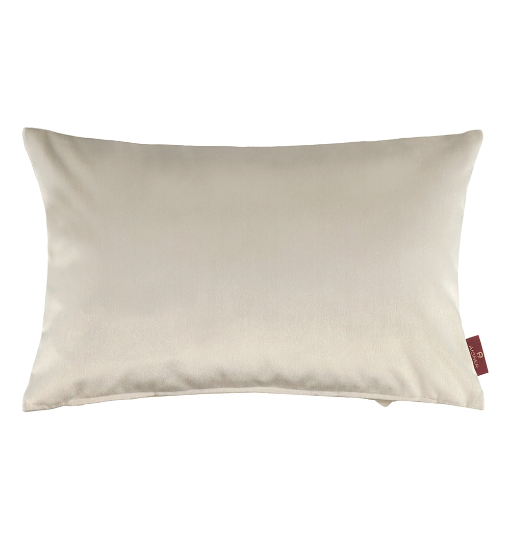 Rosalia cushion cover for decoration beige