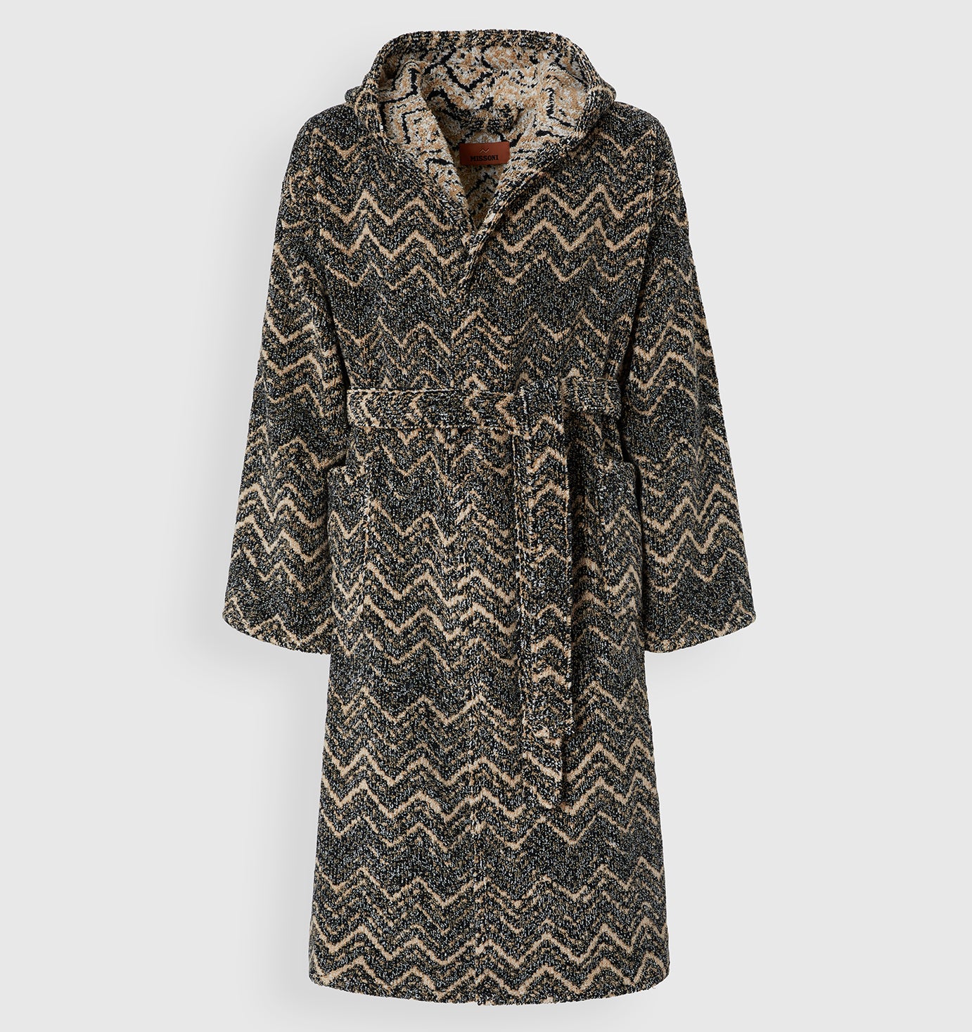 Hooded bathrobe AZUL MISSONI HOME