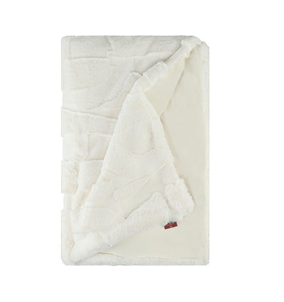 Plaid SERENITY FAUX FUR WHITE AIGNER