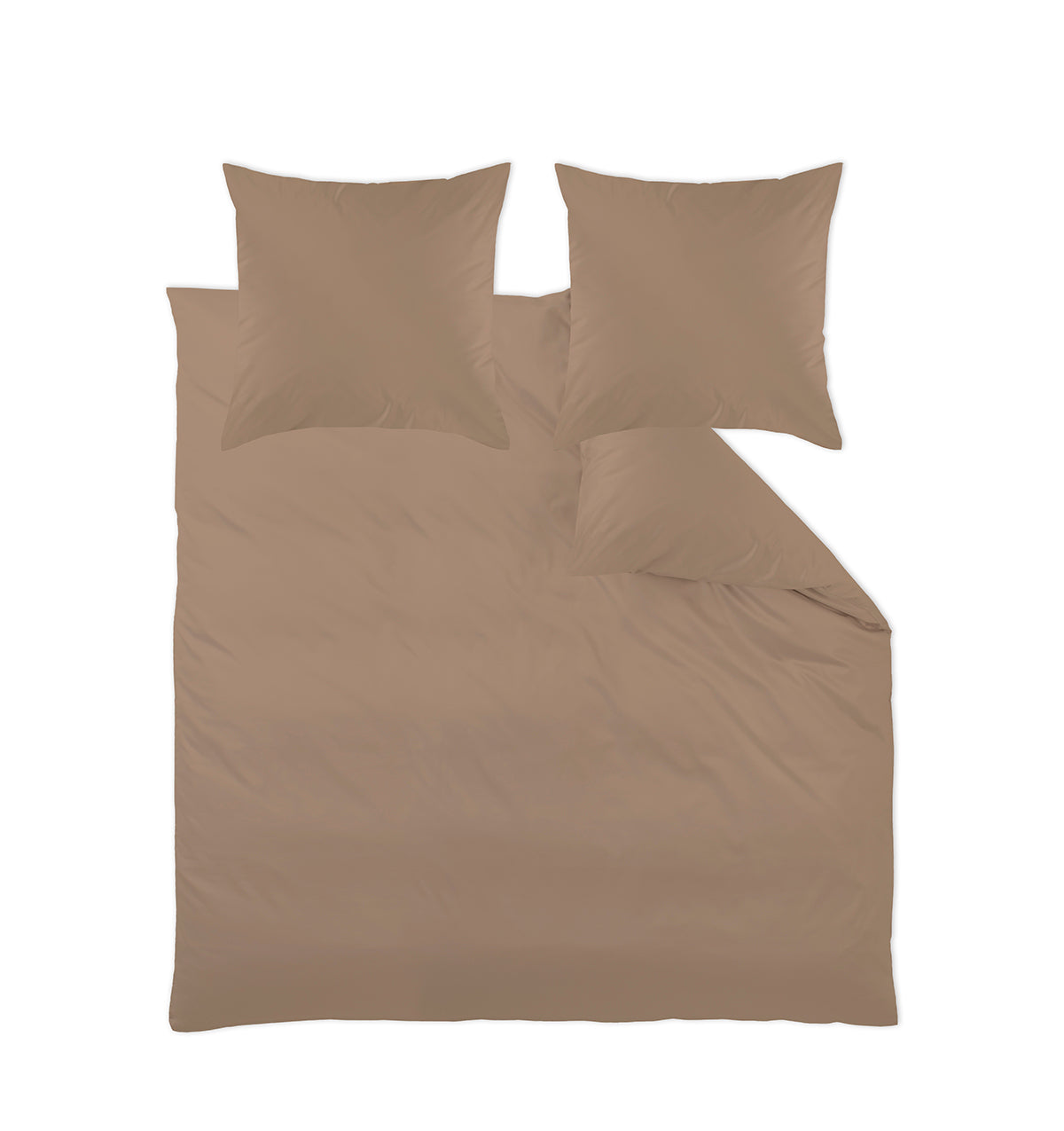 Mako-satiinist voodipesu SELECT TAUPE