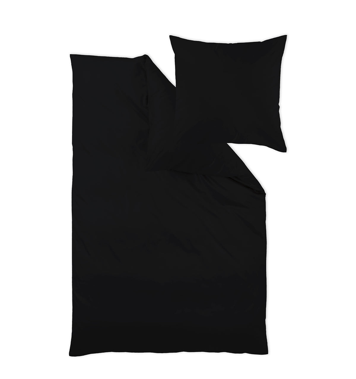 Maco-satin bed linen SELECT BLACK