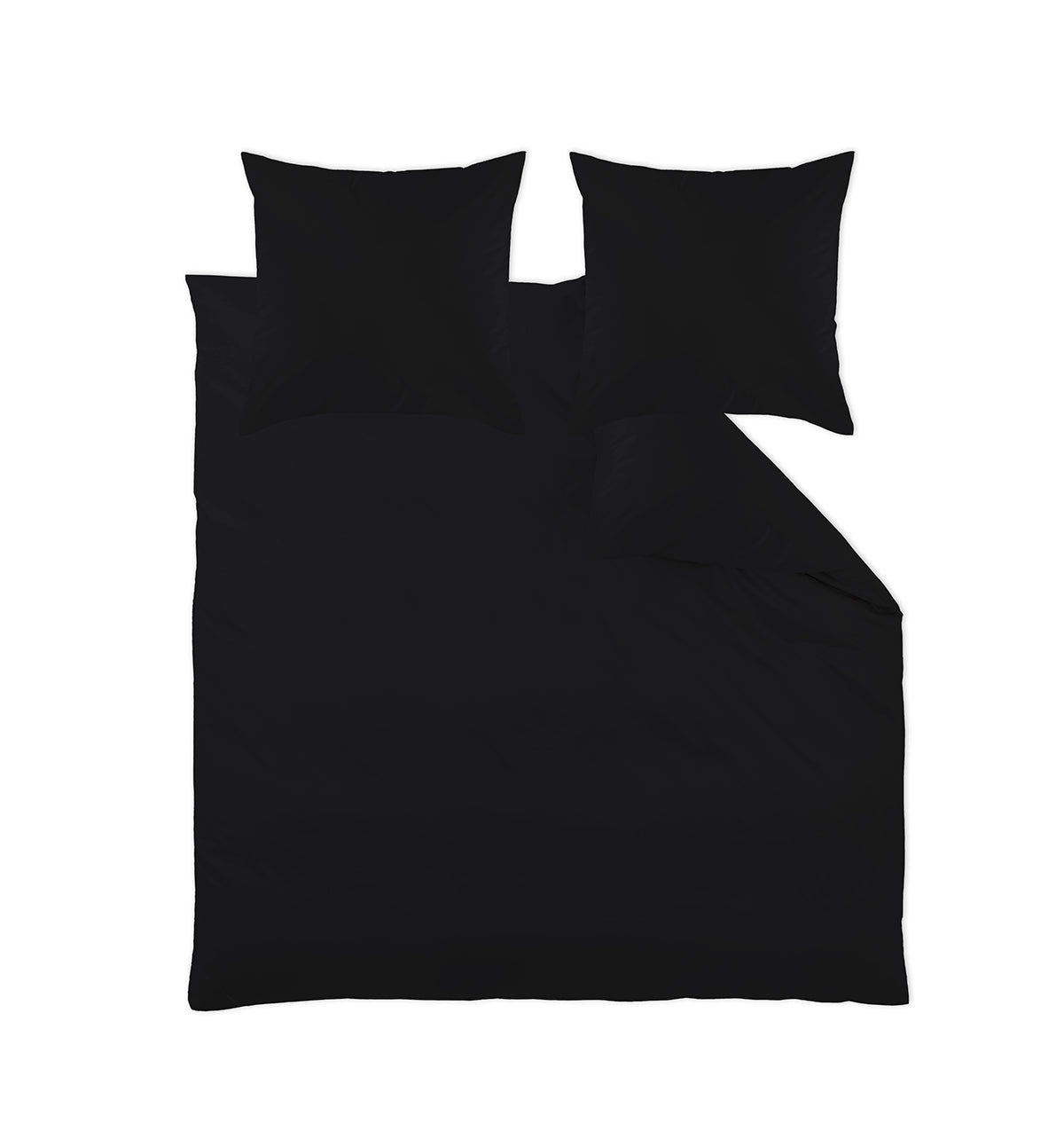 Maco-satin bed linen SELECT BLACK