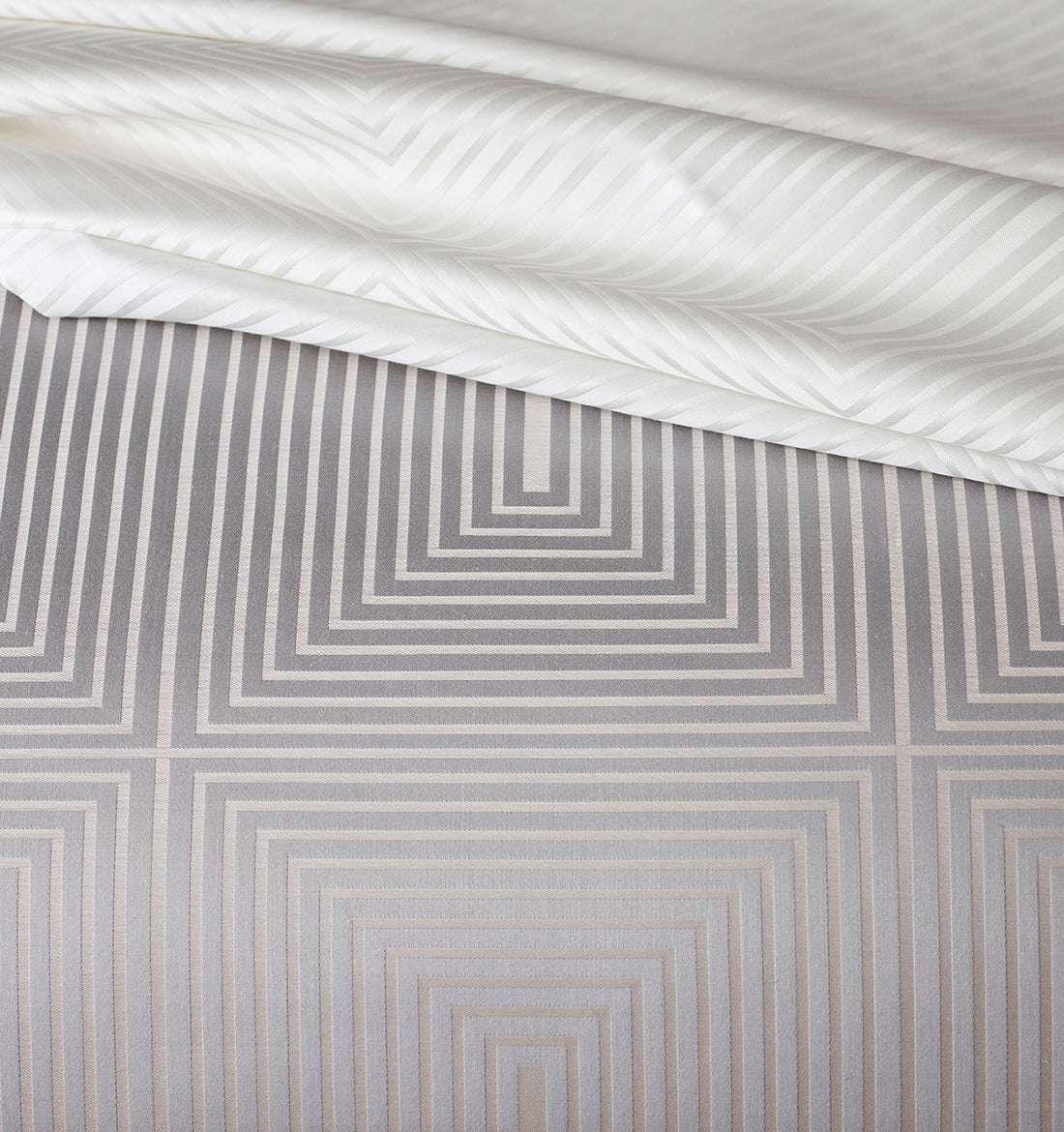 Maco-satin bed linen LACCIO BEIGE