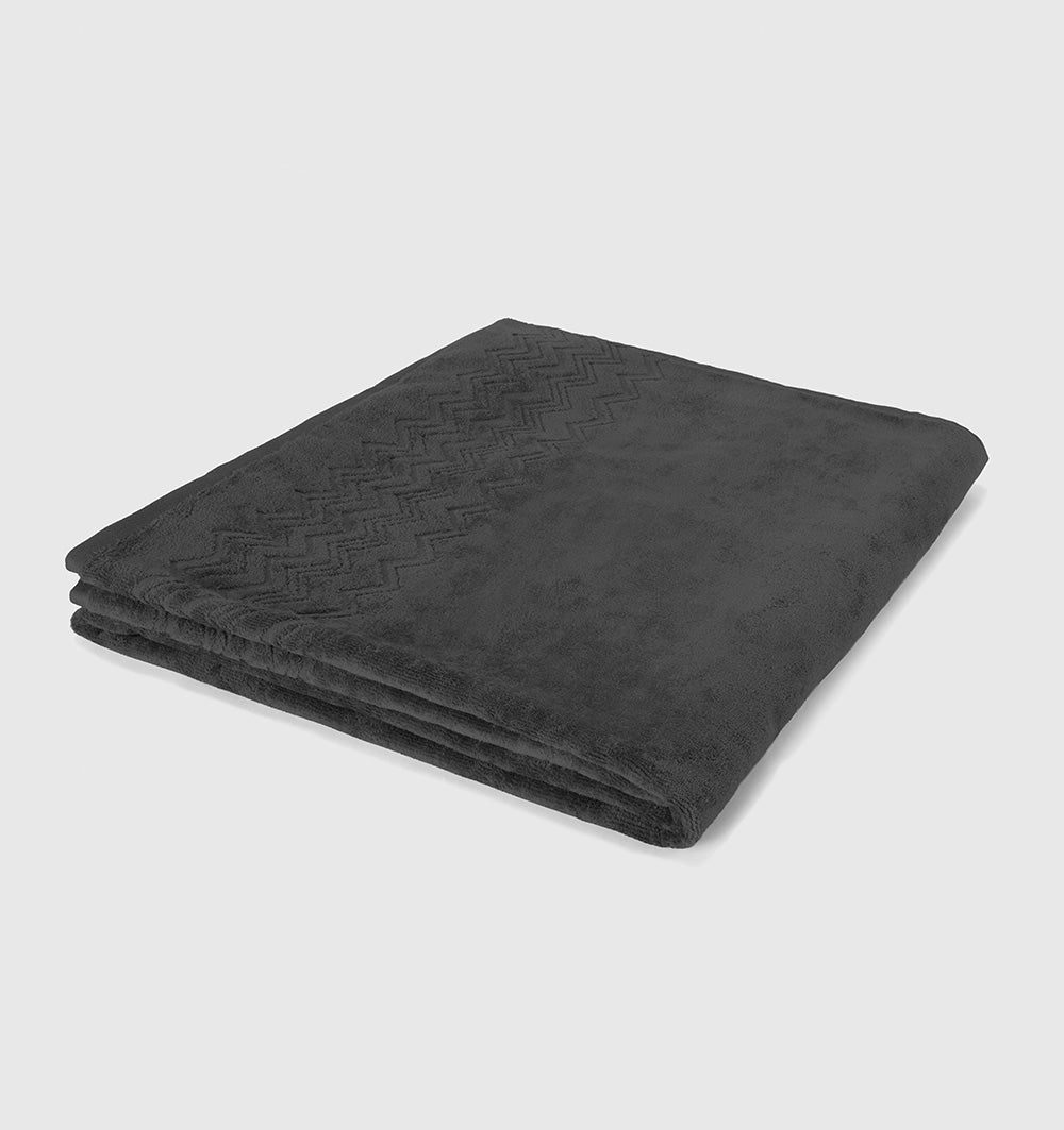 Bath towel GIORGIO MISSONI HOME ANTHRACITE