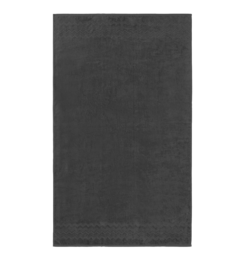 Bath towel GIORGIO MISSONI HOME ANTHRACITE