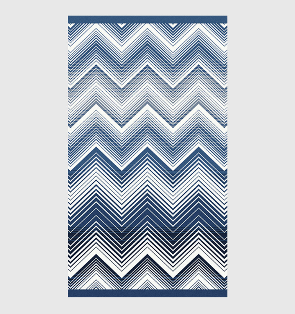 Bath towel MAREA MISSONI HOME BLUE