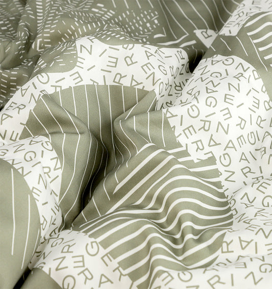 Satin Dena bedding Green Aigner