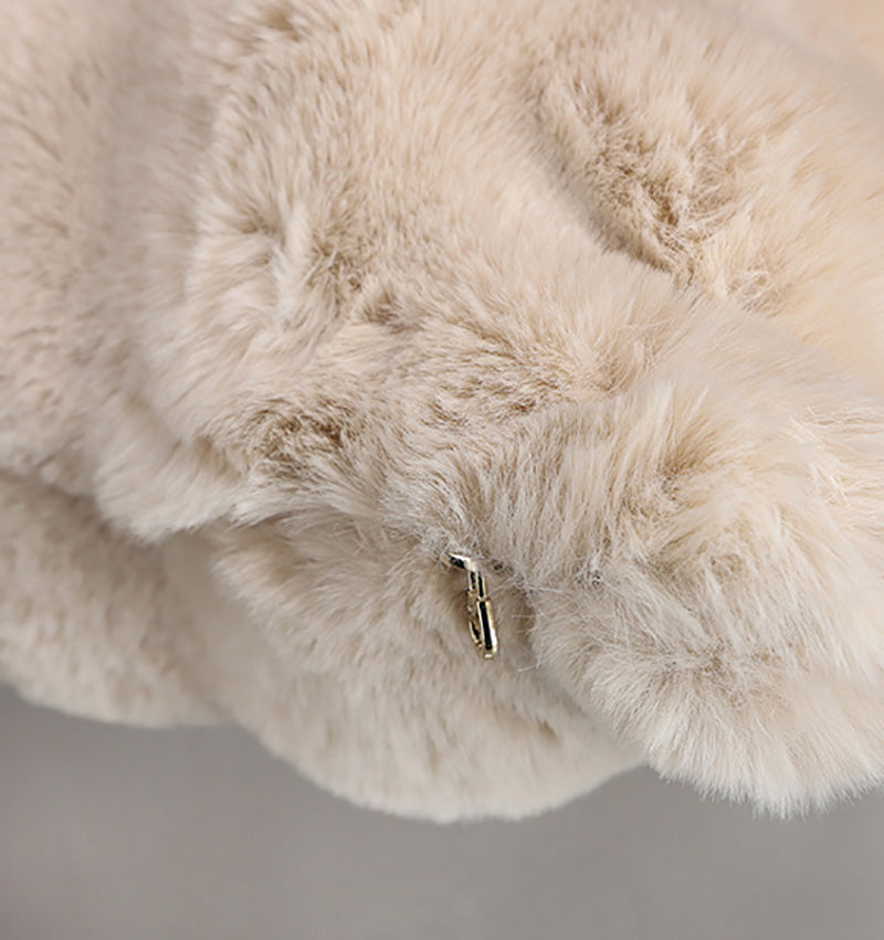 Plaid ORLANIA FAUX FUR AIGNER