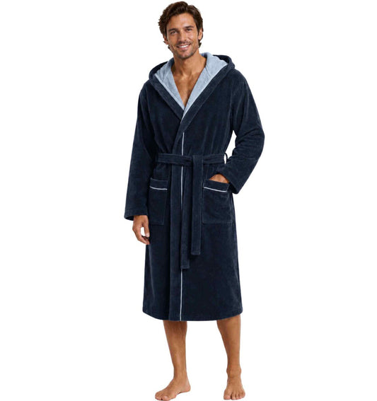 Hooded bathrobe DANIEL BLUE