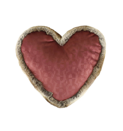 Sweatheart cushion with filling wine red Aigner