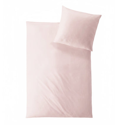 Tencel Satin Duvet Cover UNI LIGHT PINK - HomeFashion