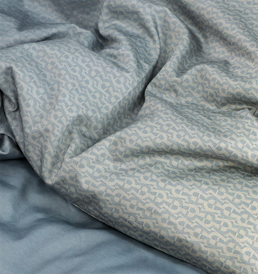 Satin Edian blue Bedding Aigner