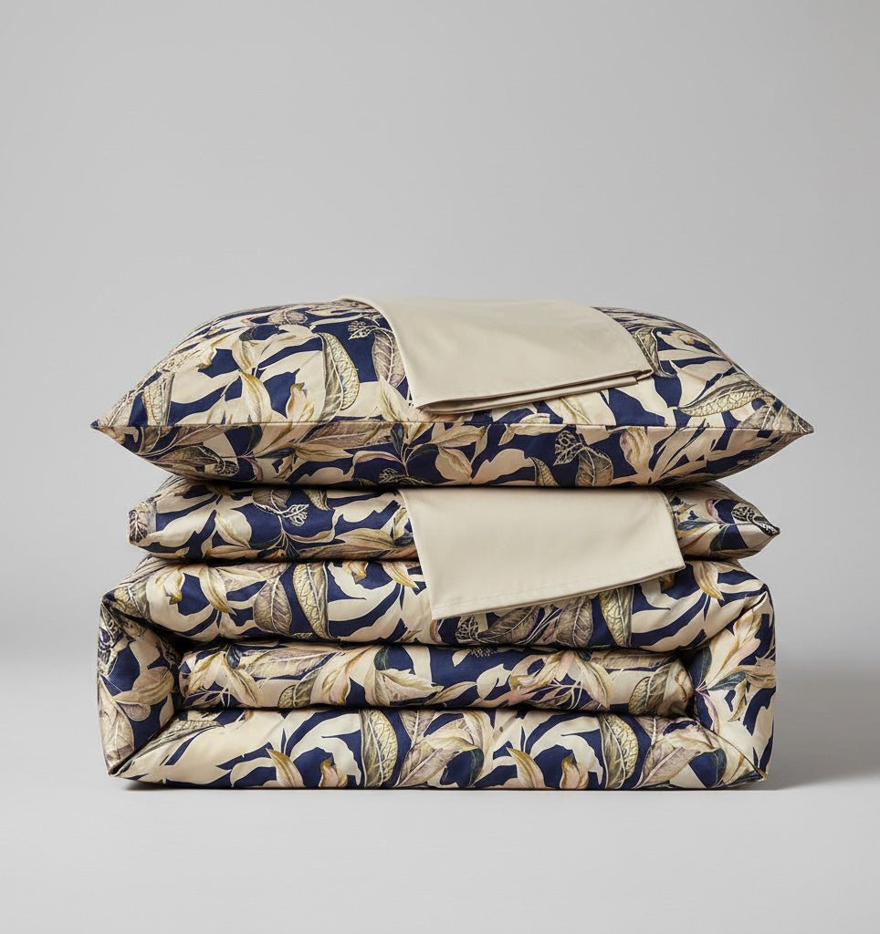 All - in - 1 Satin Duvet Cover Set BRERA - HomeFashion
