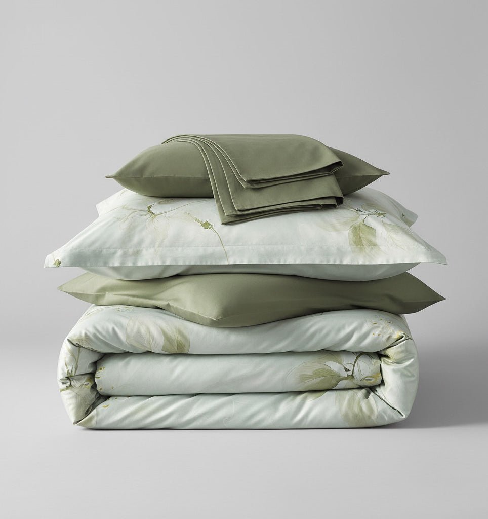 All - in - 1 Satin Duvet Cover Set LUA - HomeFashion