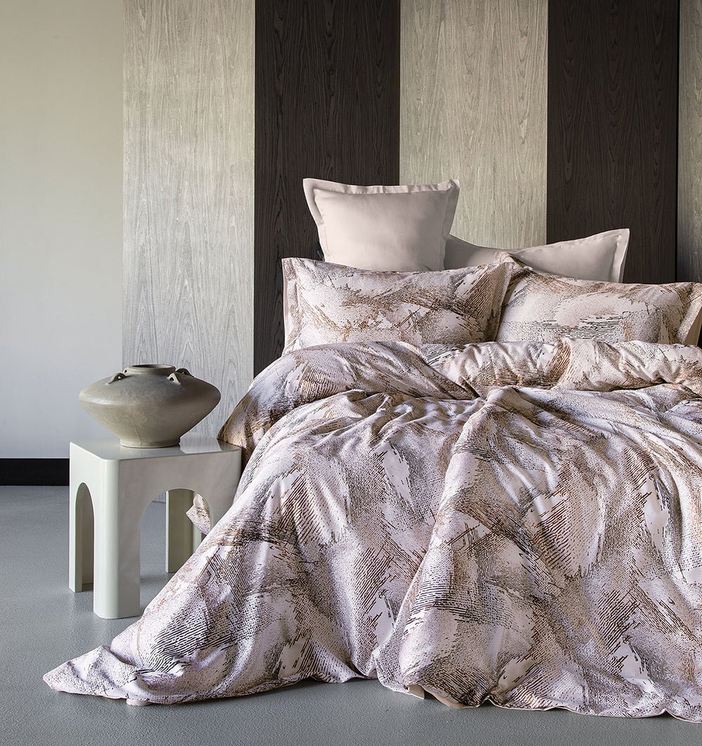 All - in - 1 Satin Duvet Cover Set MAIJE - HomeFashion